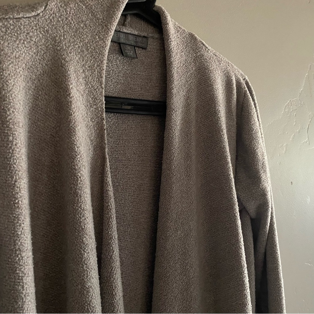 SOLD Barefoot Dreams lounge shrug open relaxed pj jacket